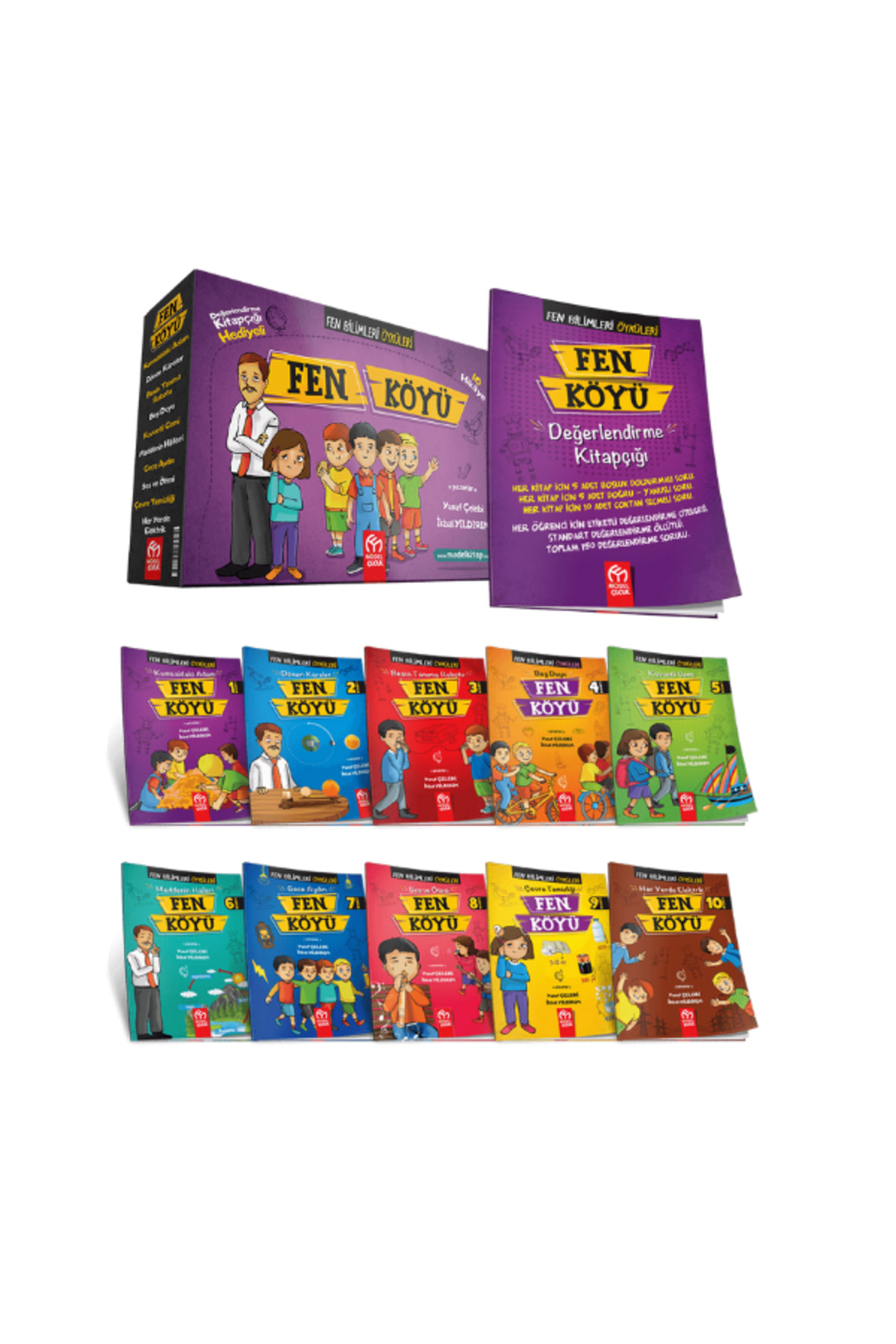 3. ve 4.Sınıflar İçin Fen Köyü 10 Kitap + Soru Kitapçığı Hediyeli - Görsel 2