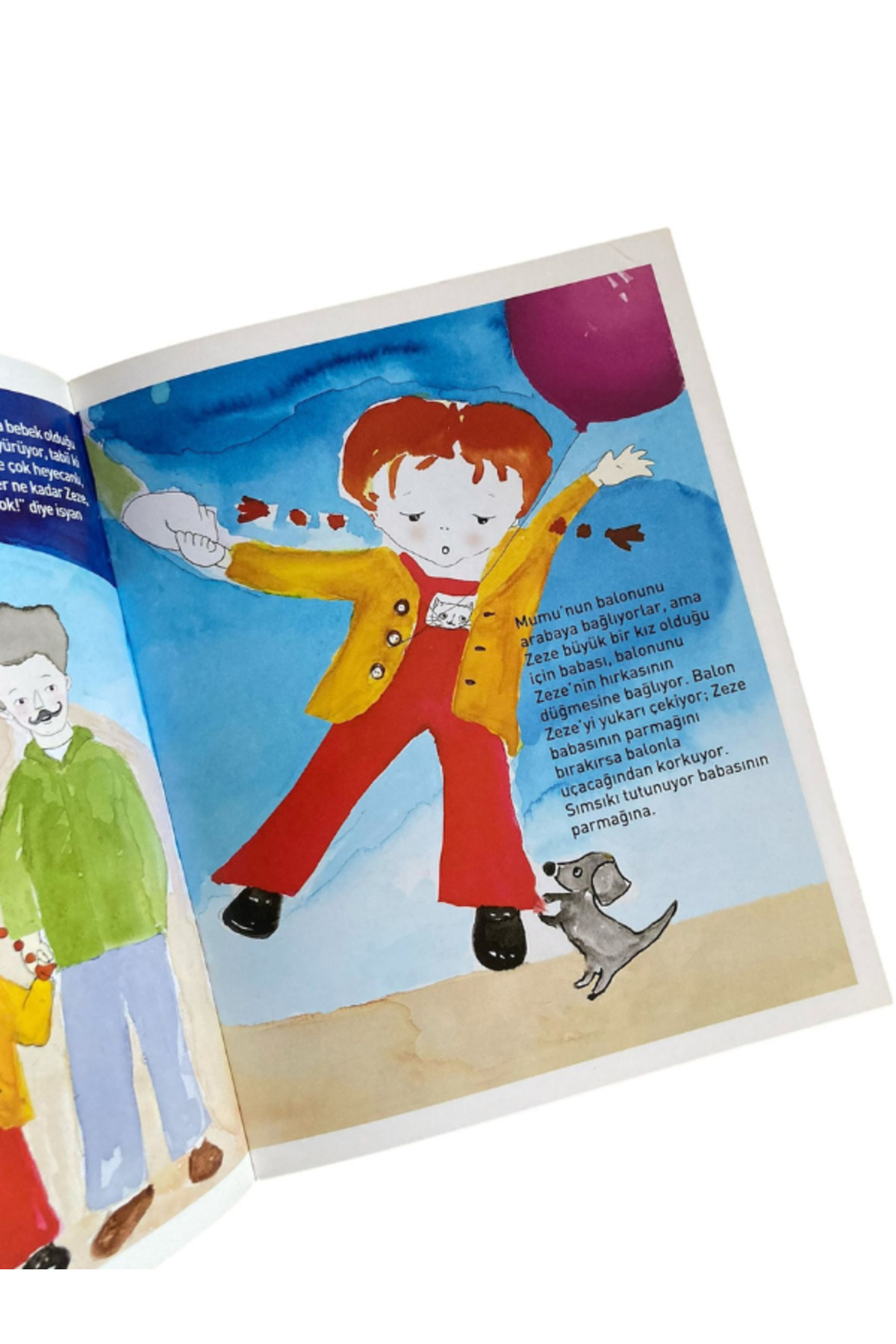 Aydede Balon ve Zeze - Çocuk Masal Kitabı - Görsel 2