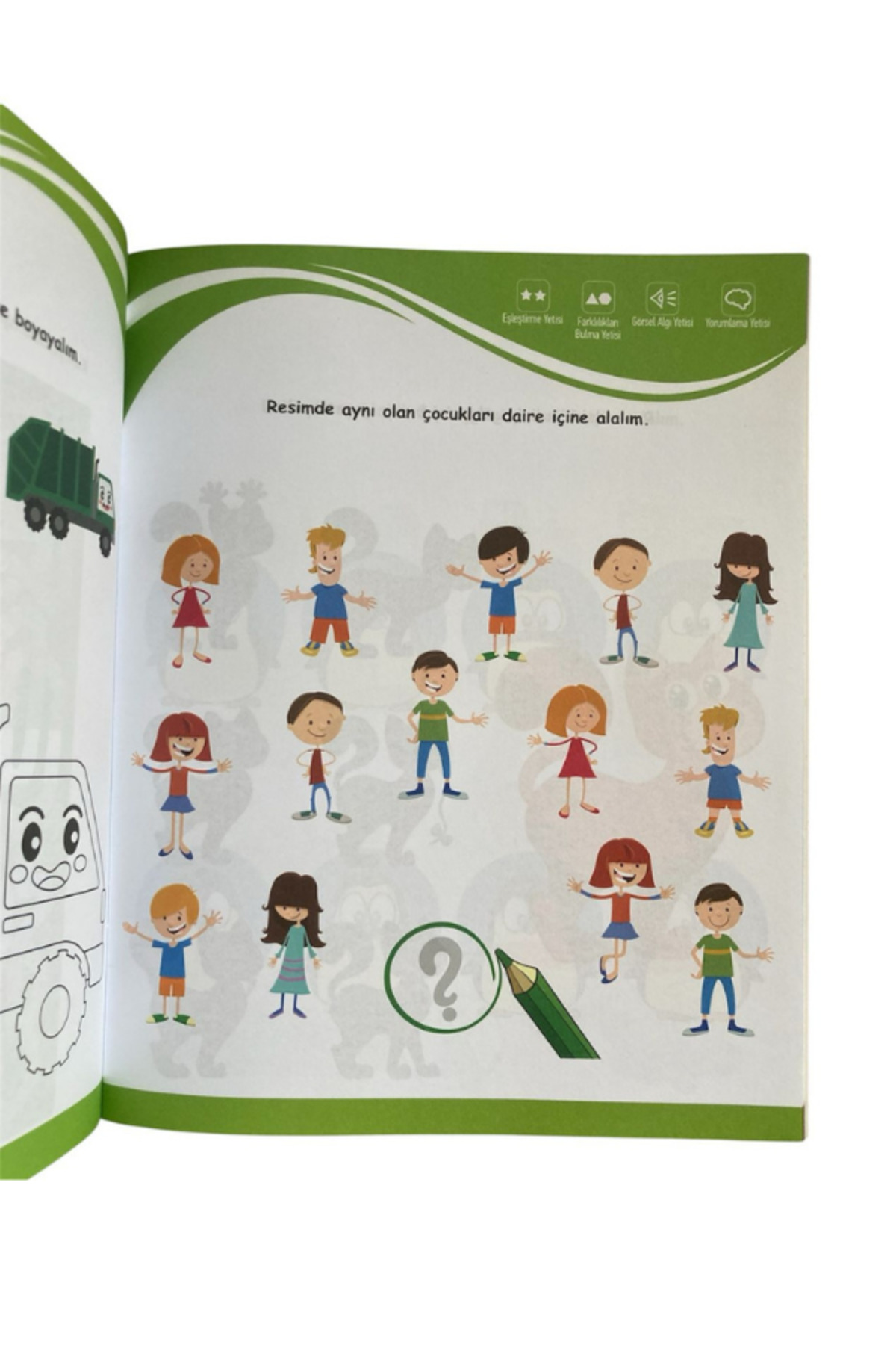 Çocuk Etkinlik Kitabı - Farkı Bul Benzerini Eşleştir - Görsel 3