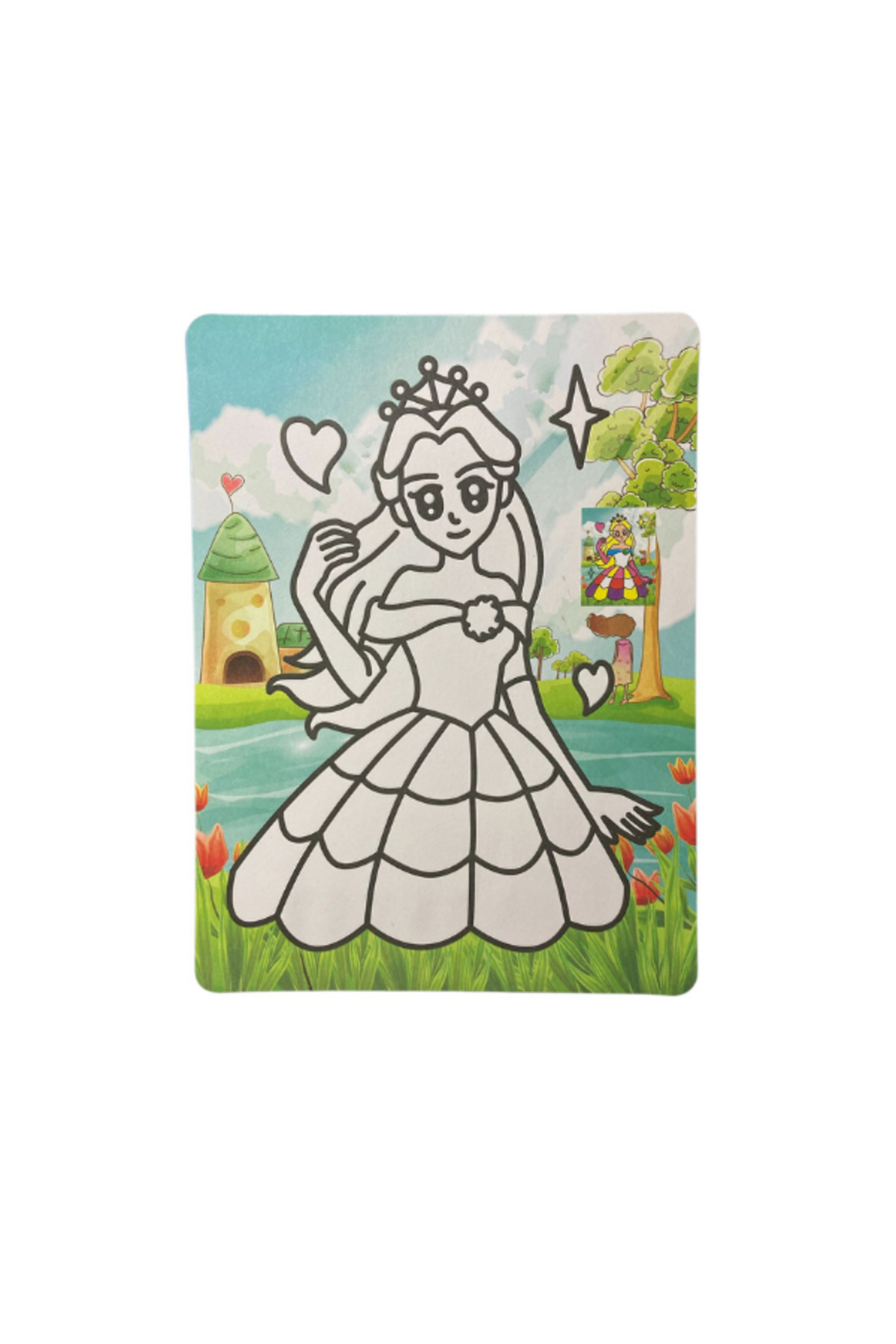 Kum Boyama 15'li - A4 Büyük Boy - Görsel 4