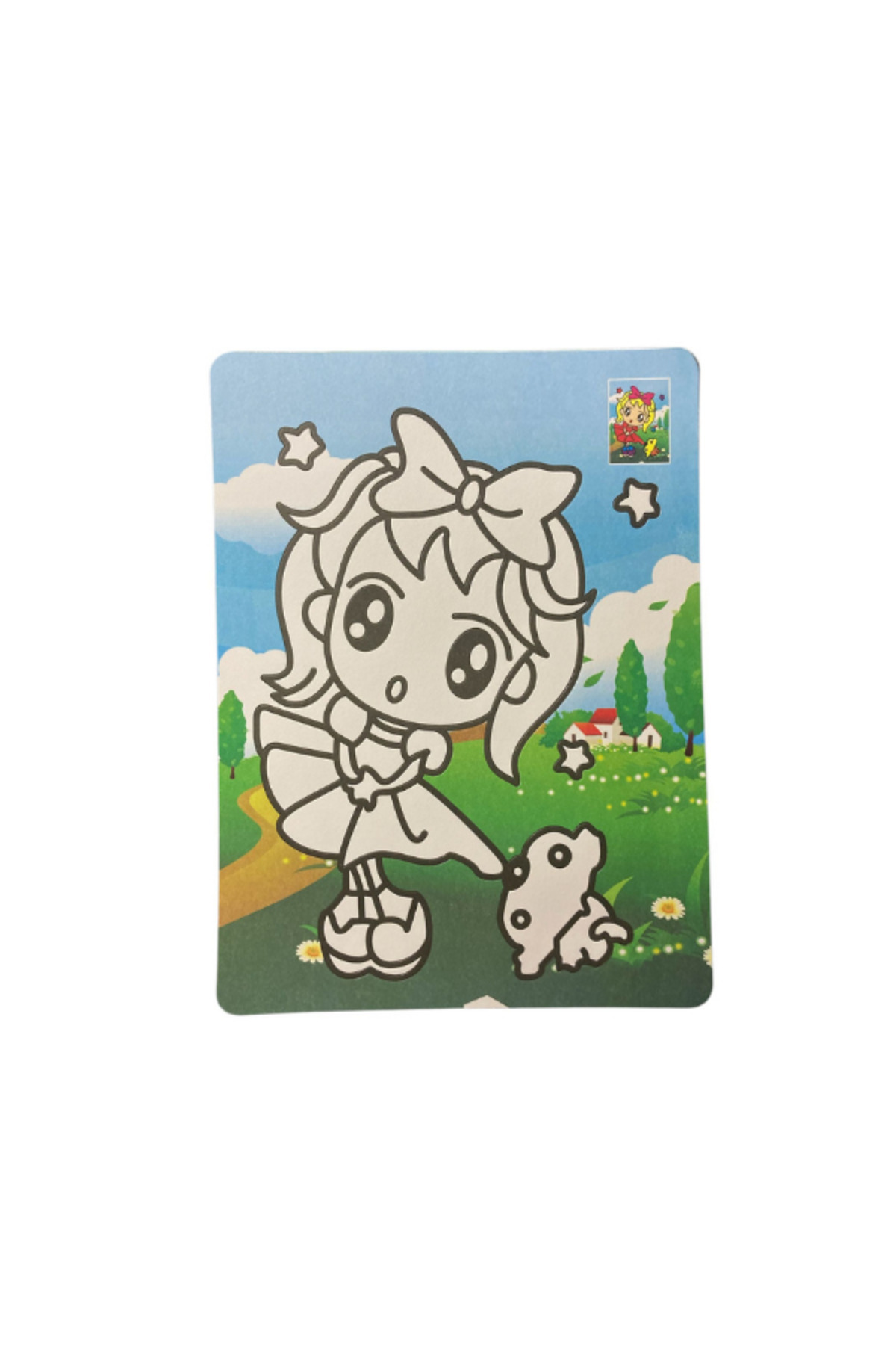 Kum Boyama 20'li - A4 Büyük Boy - Görsel 3