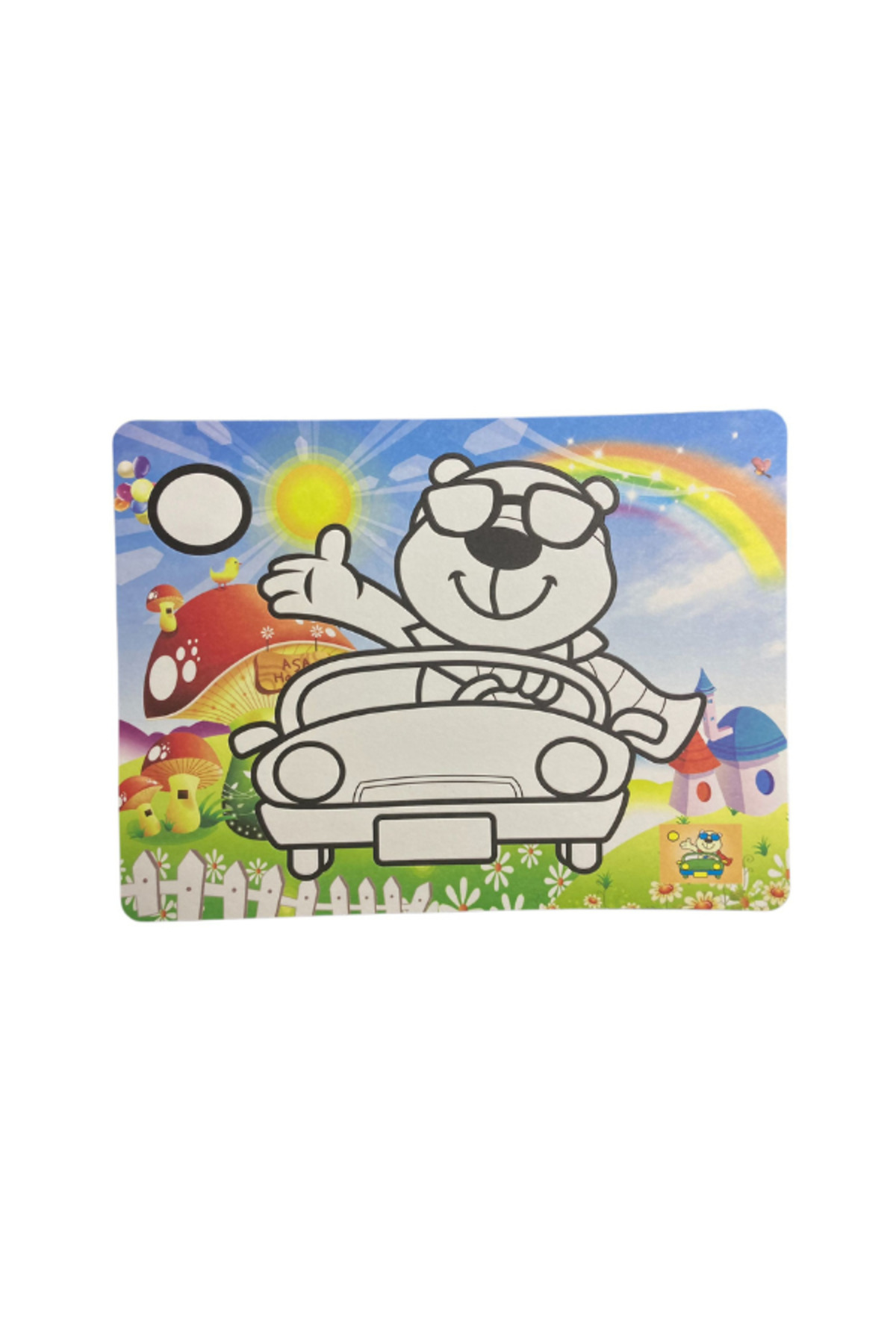 Kum Boyama 25'li - A4 Büyük Boy - Görsel 6