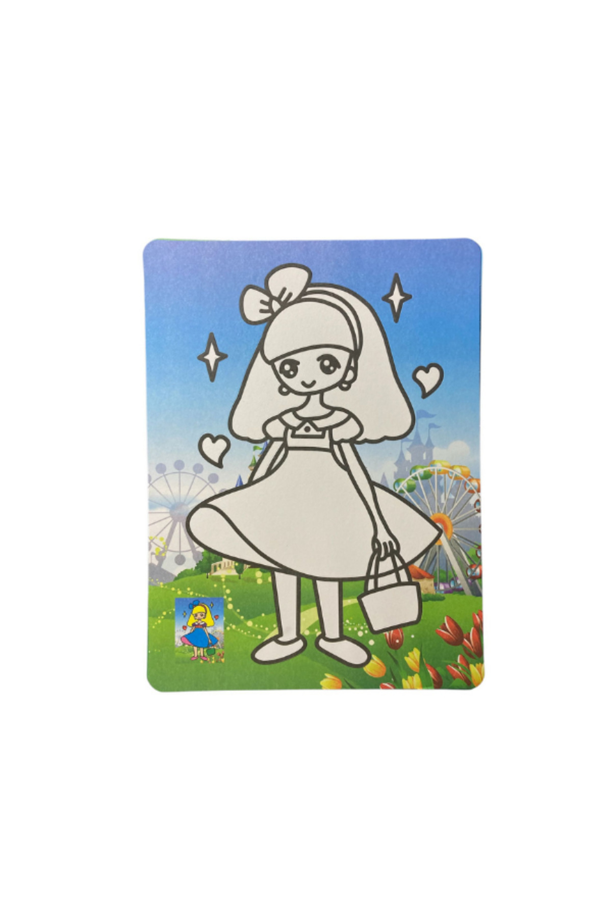 Kum Boyama 25'li - A4 Büyük Boy - Görsel 7