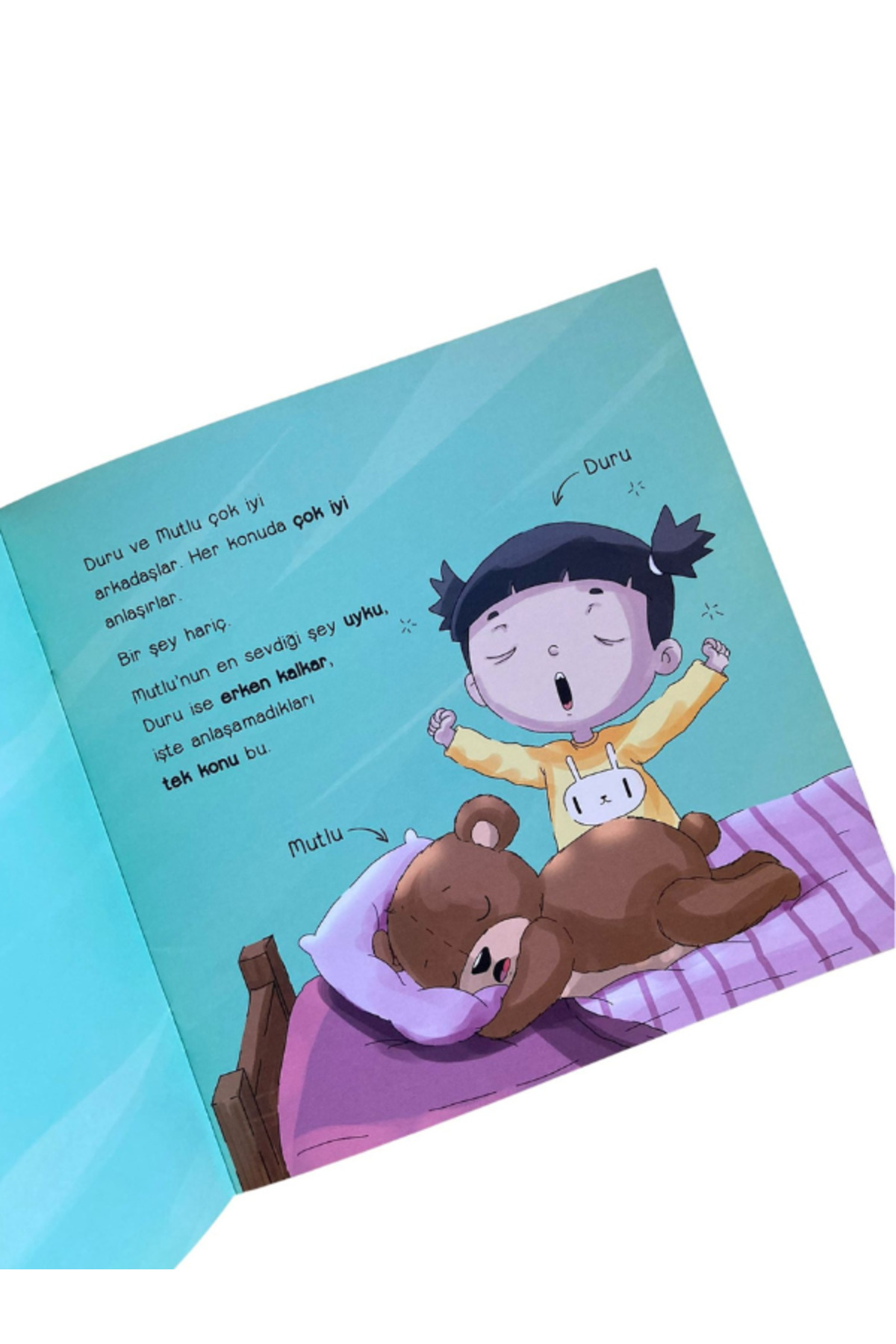 Mutlu Nasıl İyileşecek? - Çocuk Masal Kitabı - Görsel 2