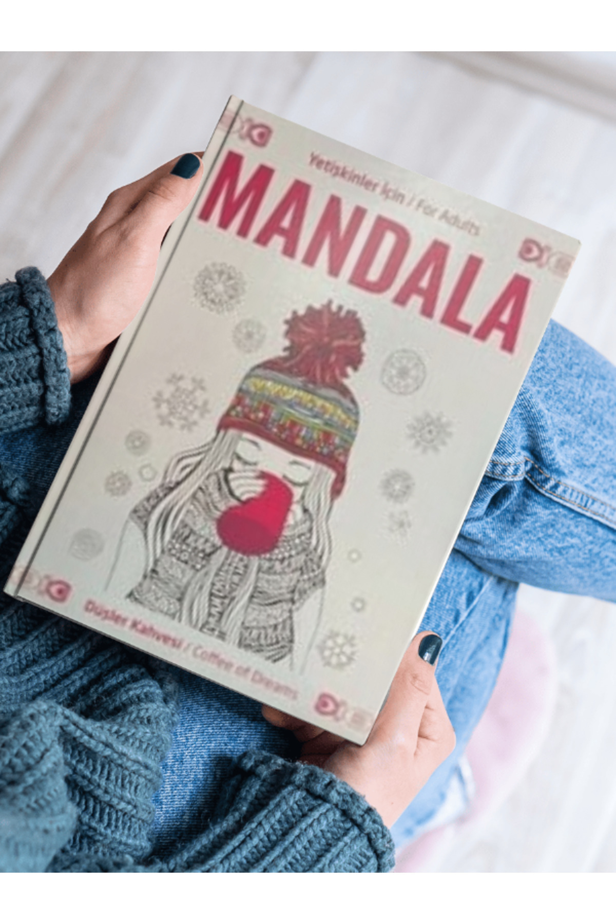 Yetişkinler İçin Mandala Düşler Kahvesi Seti - Görsel 3