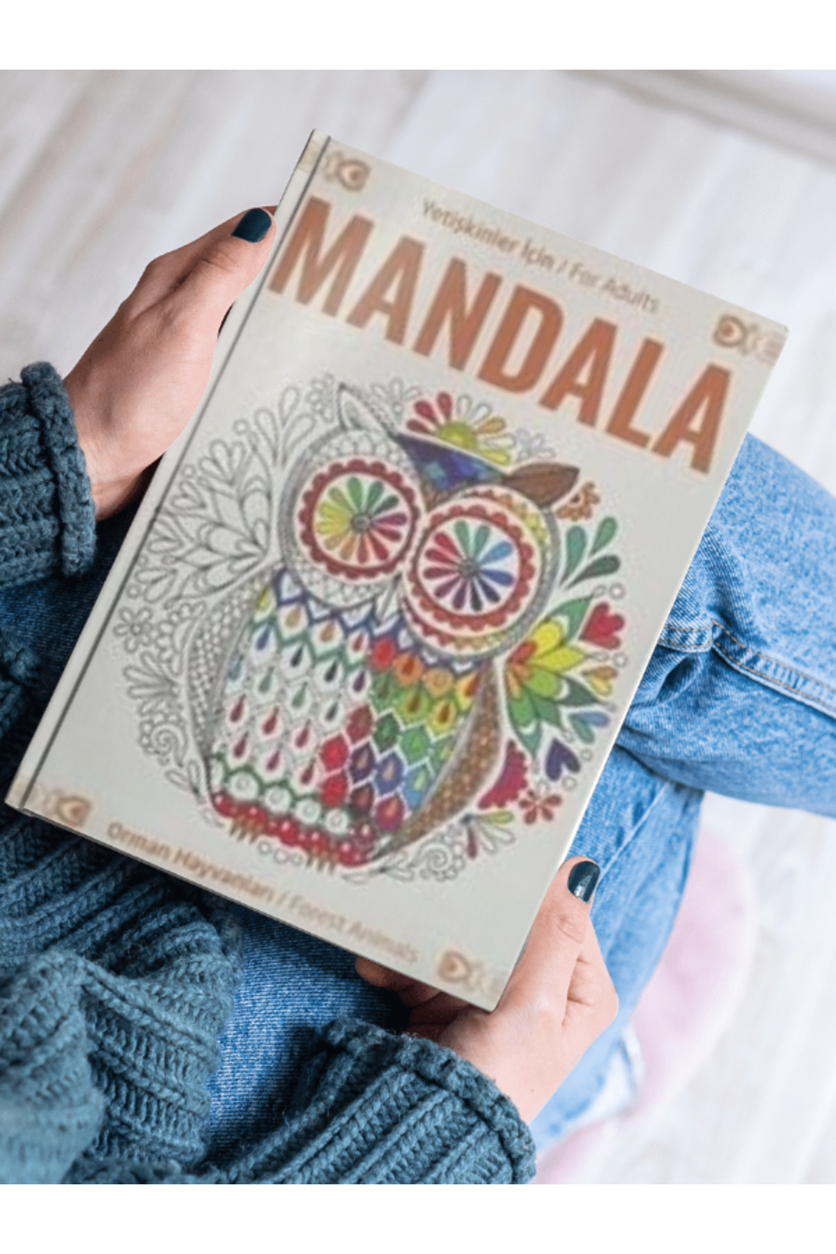 Yetişkinler İçin Mandala Orman Hayvanları - Görsel 3